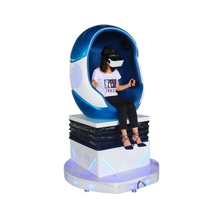 Motion VR Egg Rides 9D Cinema Simulator With 100 PCS 360 Degree Movies
