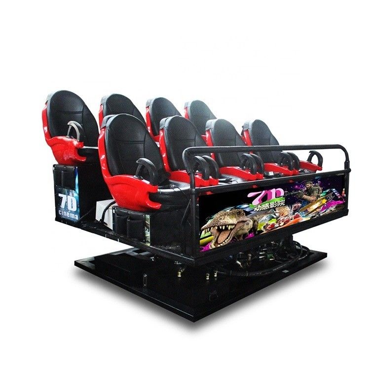 5D 7D 9D 12D Virtual Reality Cinema 4 6 9 12 Seats For Amusement Park